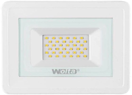 

Прожектор светодиодный WOLTA WFL-30W/06W 30Вт 5700К IP65 Белый, WFL-30W/06W