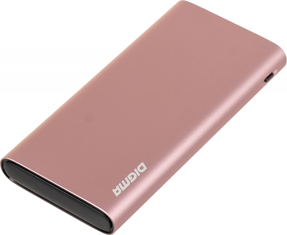 

Аккумулятор внешний универсальный Digma DGPF20F22APN Li-Pol, 20000mAh, 3A, QC PD 20W, 2*USB A, USB Type-C, micro USB, розовый (1455156), DGPF20F22APN