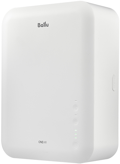 

Приточная установка Ballu ONEAIR ASP-80 Очиститель воздуха приточный, 2 ступени очистки, 80 м³ в час, ONEAIR ASP-80
