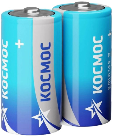 Изображение товара Батарейка Космос KOCR14 R14 C 2 шт 1.5 В