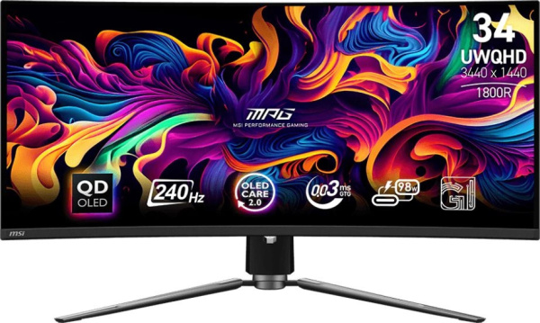 фото Монитор 34" MSI MPG 341CQPX в Красноярске