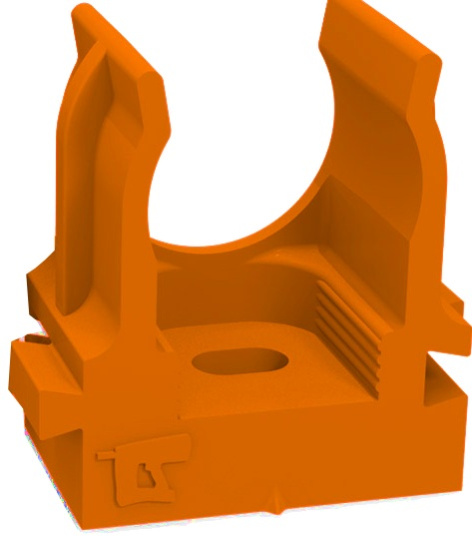 Изображение товара Клипса Промрукав PR13.0152 для труб 20 мм надежное монтажное крепление