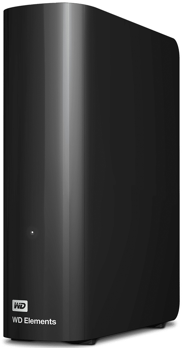 

Внешний жесткий диск 3.5'' Western Digital WDBWLG0140HBK-EESN WD Elements Desktop 14TB USB 3.0 черный, WDBWLG0140HBK-EESN