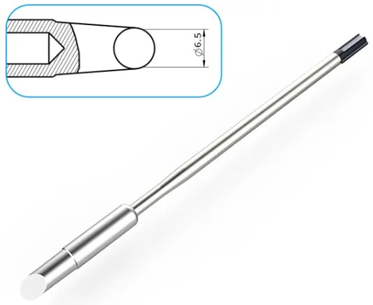 

Жало со встроенным нагревателем Atten T150-6.5C ACF029628, T150-6.5C