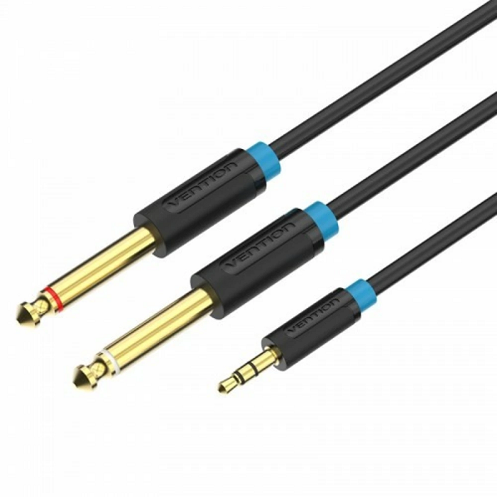 

Кабель Vention BACBH аудио Jack 3,5 mm M/2Jack 6,5 mm M - 2 м, BACBH