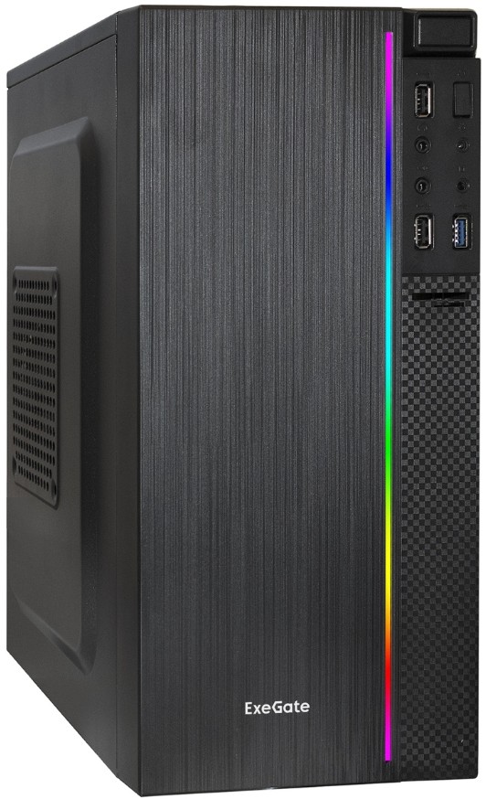 

Корпус mATX Exegate mEVO-9302-NPX400 EX297474RUS БП 400NPX, 2*USB, USB 3.0, HD аудио, черный, mEVO-9302-NPX400