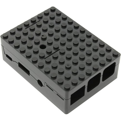

Корпус ACD RA182 black ABS Plastic Building Block case for Raspberry Pi 3 B, RA182