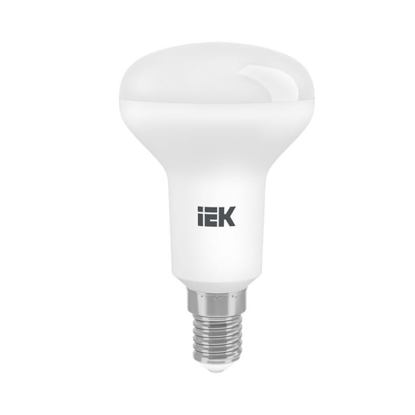 

Лампа светодиодная IEK LLE-R50-5-230-30-E14 ECO R50 5Вт 3000К тепл. бел. E14 450лм 230-240В, LLE-R50-5-230-30-E14