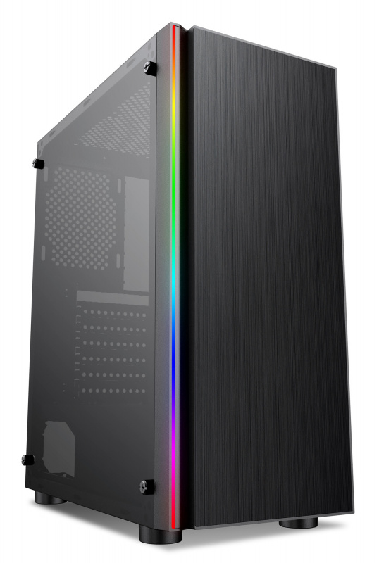 

Корпус ATX FORMULA CL-3302B черный, без БП, боковая панель из закаленного стекла, 2*USB2.0, USB3.0, audio, CL-3302B