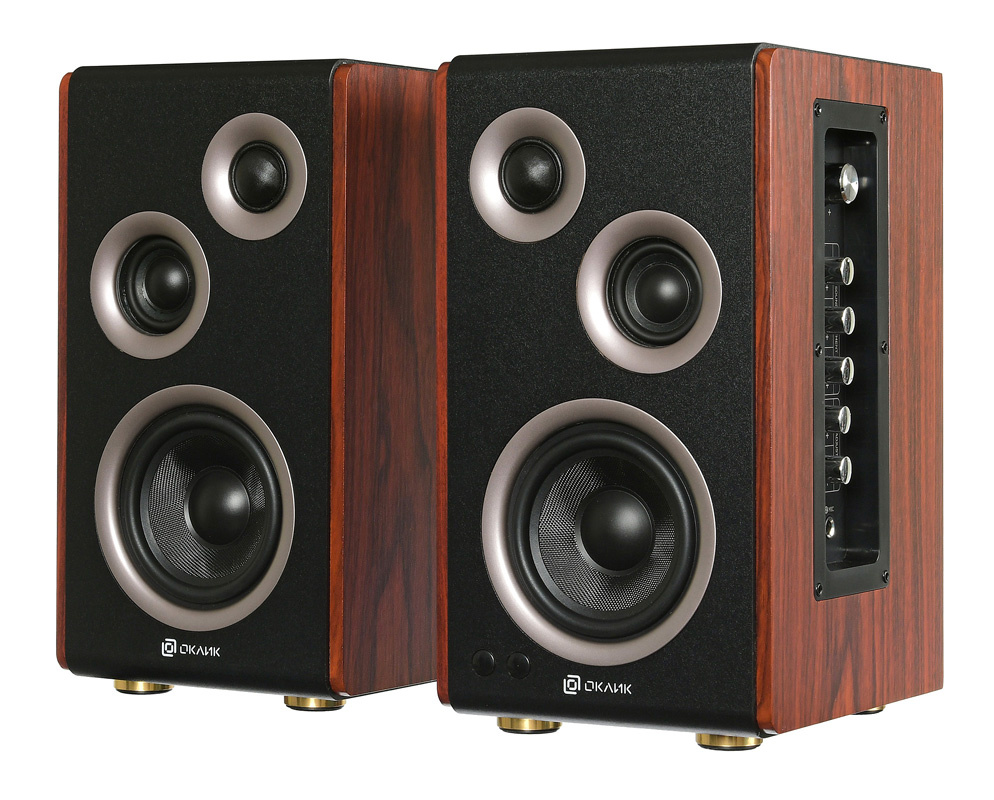 

Компьютерная акустика 2.0 Oklick OK-117 TPT-2119 80Вт, BT, черный, OK-117