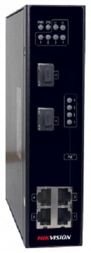 

Коммутатор PoE HIKVISION DS-3T0306P неуправляемый, 4хRJ45 100M RJ45 PoE/2хUplink порт 1000М Ethernet, 802.3af/at, бюджет PoE 120Вт, (блок писания не в, DS-3T0306P