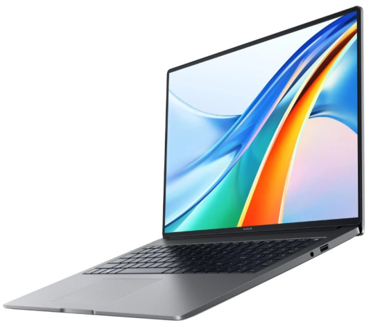 фото Ноутбук  Honor MagicBook X16 Plus 2024 в Красноярске 16 ", Ryzen 7, 32 Гб RAM, 1 Тб SSD, Radeon Graphics, Серый