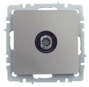 фото Розетка телевизионная оконечная IEK BR-A10-O-K46