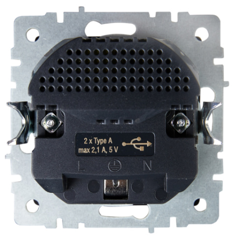 фото Розетка с заземлением  IEK BR-R14-16-U21-D21-K35 в Уфе