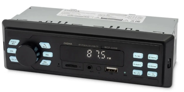 фото Автомагнитола  Digma MCP-225W в Челябинске