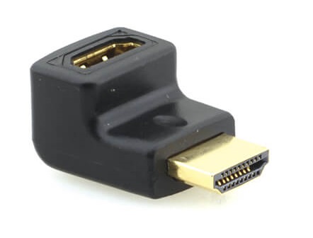

Переходник Kramer AD-HF/HM/RA 99-9794111 HDMI розетка на HDMI вилку (угловой), AD-HF/HM/RA