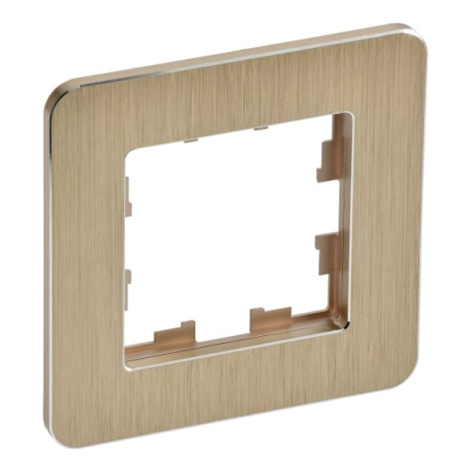 Изображение товара Рамка одинарная IEK BR-M12-M-21-K37 для розеток и выключателей шампань