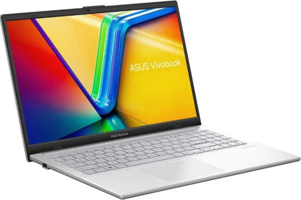 фото Ноутбук ASUS E1504FA-BQ5531 15.6" (AMD Ryzen 5, 8Гб LPDDR5, SSD 256 Гб, Radeon 610M, Без ОС) Серебристый [90NB0ZR1-M07PW0]