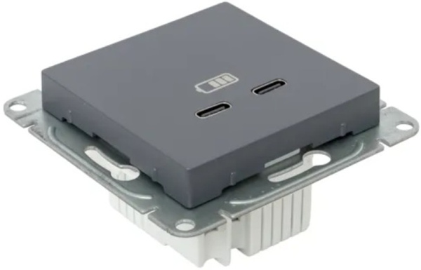 фото Розетка USB  EKF UP1-SOG-2USBC в Воронеже