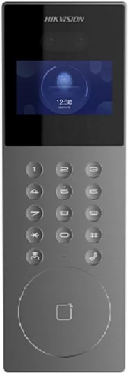 Изображение товара Вызывная панель HIKVISION DS-KD9203-E6 с сенсорным экраном и HD-камерой
