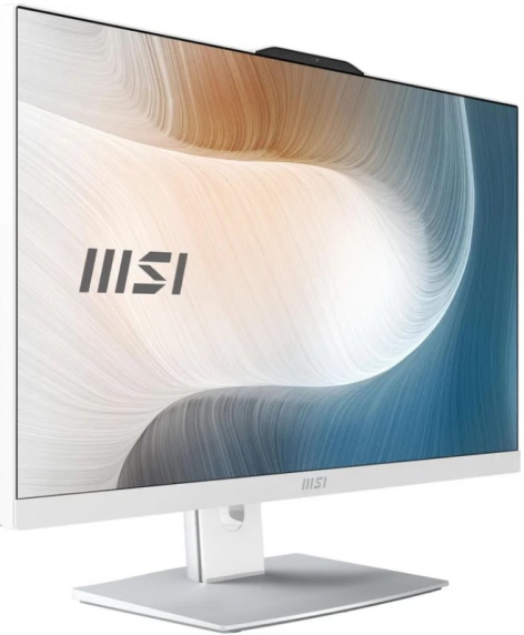 фото Моноблок 23.8" MSI Modern AM242P 1M-1024XRU (Intel Core 5 120U, 8ГБ DDR5, SSD 512 ГБ, Не установлена) Белый [9S6-AE0722-1474]