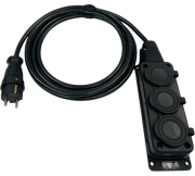 фото Удлинитель iTOK i-CONNECT-COLOR-SU-KG-315-3-54-30-BLACK