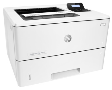 фото Принтер лазерный черно-белый HP LaserJet Pro M501dn в Красноярске