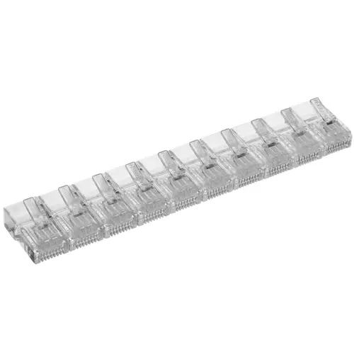 

Коннектор UGREEN NW120 50961_ Cat 6 Unshielded RJ45 Modular Plugs 10 шт, прозрачный, NW120