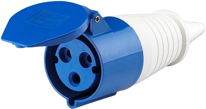 

Розетка DEKraft 26013DEK РП-102 переносная 223 2Р+РЕ 32А 220В IP44, 26013DEK