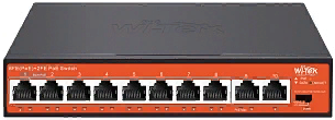 

Коммутатор неуправляемый Wi-Tek WI-PS210 v4 PoE 120Вт, порты 8 PoE FE, 2FE, режим 250м и VLAN, Watchdog, v4, WI-PS210 v4