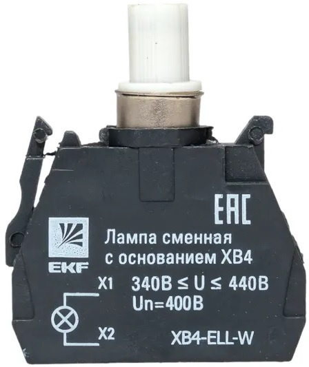 фото Лампа сменная c основанием  EKF XB4-ELL-W в Красноярске