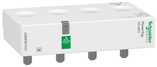 

Датчик Schneider Electric A9MEM1541 беспроводной Powertag 63А 3P+N / 4P выше аппарата =S=, A9MEM1541