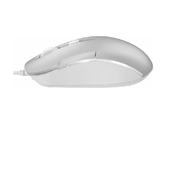 

Мышь A4Tech Fstyler FM26 серебристая/белая, оптическая, 1600dpi, USB, 4but (1971615), Fstyler FM26