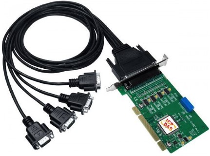 

Плата ICP DAS VXC-114iAU/D2 CR Universal PCI, Serial Communication Board with 4 Isolated RS-232 ports (RoHS), VXC-114iAU/D2 CR