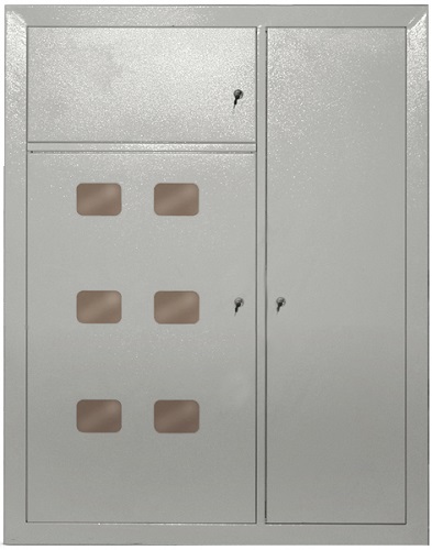 

Щит IEK MKM42-06-1270-31 этажный ЩЭ-6-1270 36 УХЛ3, MKM42-06-1270-31