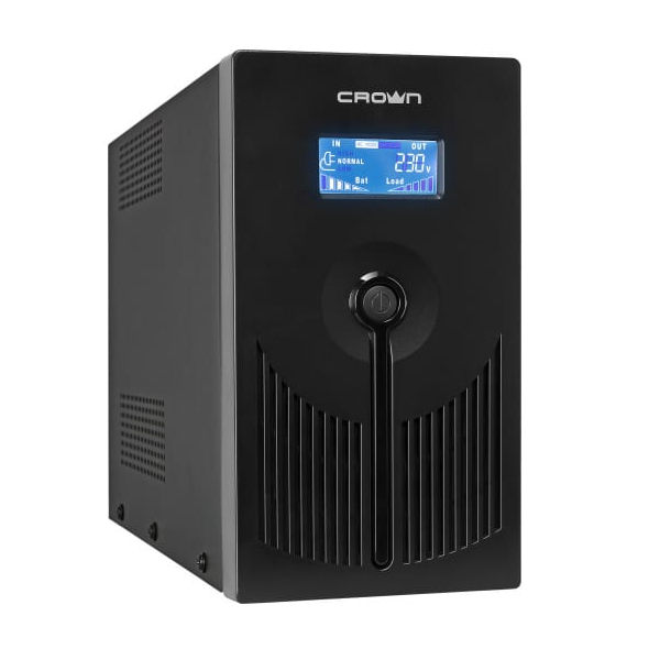 

Источник бесперебойного питания Crown CMU-SP800EURO LCD USB CM000001871 Line Interactive 800VA\480W, 1x12V/9AH, 4*EURO+1*IEC С13 bypass, AVR 140-290V,, CMU-SP800EURO LCD USB
