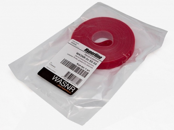 фото Рулон липучки  Hyperline WASNR-5x16-RD в Екатеринбурге