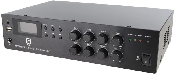 фото Микшер-усилитель  INTREND ITMXAMP-60MT