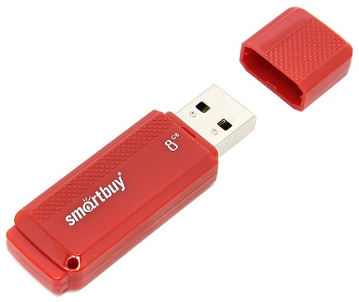 фото Накопитель USB 2.0 8GB SmartBuy SB8GBDK-R в Омске