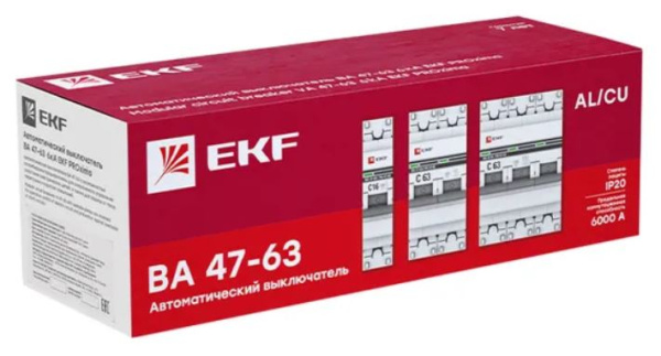 фото Автоматический выключатель  EKF mcb4763m-6-3-32D-pro в Челябинске