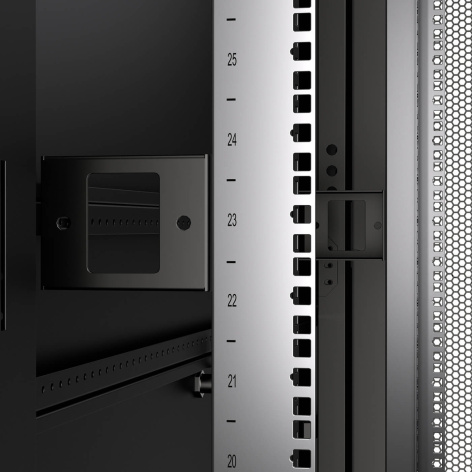 фото Шкаф напольный 19", 42U Cabeus ND-SC-42U80/120-BK в Екатеринбурге