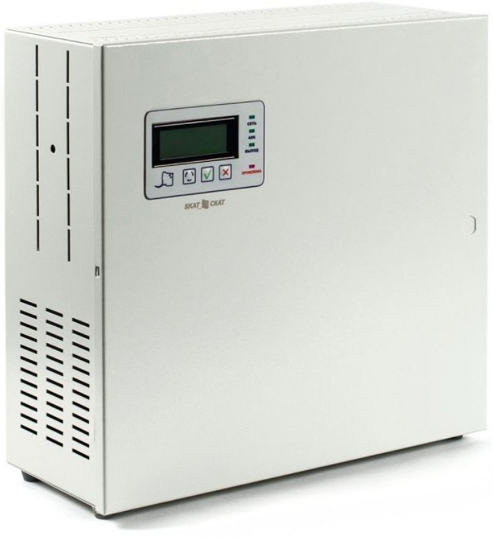 

Источник бесперебойного питания Бастион SKAT-V.2400DC-12KM 24 В, 12 А. ЖК дисплей, тестер АКБ. Корректор мощности (885), SKAT-V.2400DC-12KM