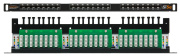 фото Патч-панель NikoMax NMC-RP24UD2-HU-BK
