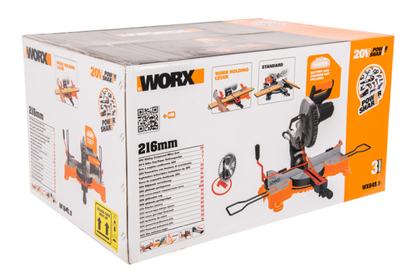фото Пила дисковая Worx WX845.9 в Краснодаре