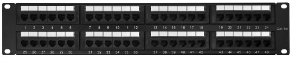 фото Патч-панель  Neomax NM-PP-2U48P-UC5E-D-108-BK в Санкт-Петербургe