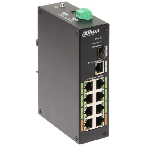 фото Коммутатор PoE Dahua DH-LR2110-8ET-120 в Уфе
