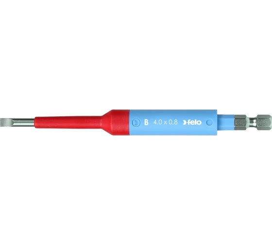 

Бита Felo 03041590 диэлектрическая SL 4,0x0,8 115 мм VDE, 03041590