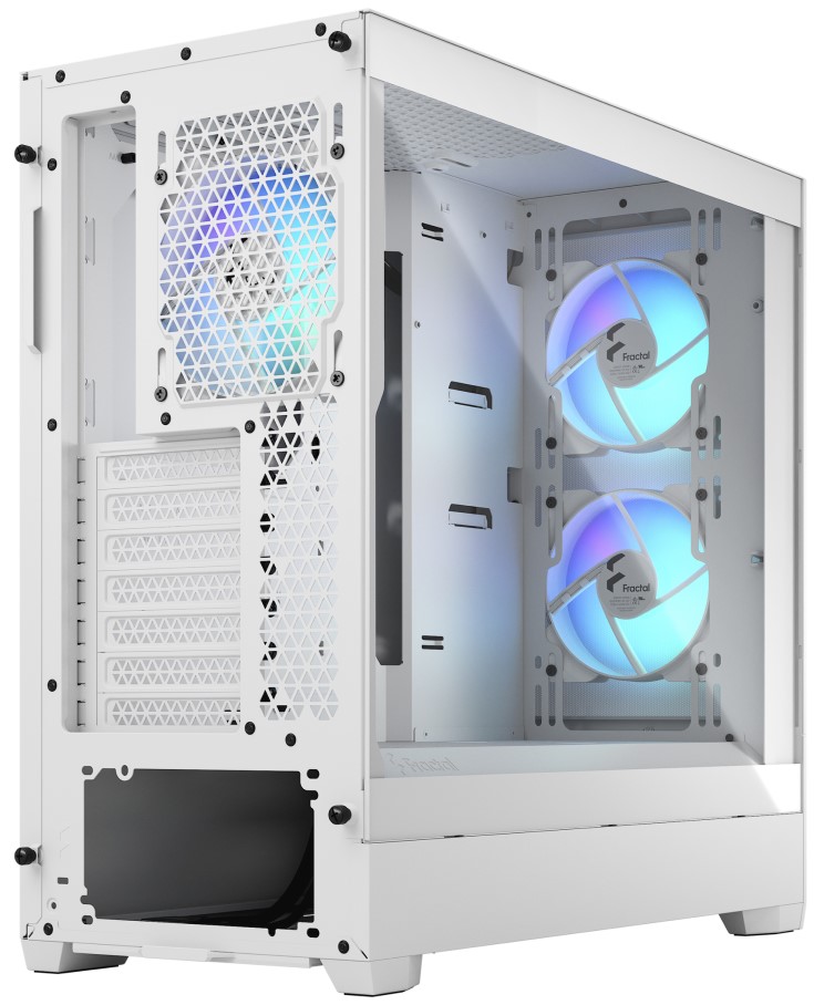 

Корпус ATX Fractal Design Pop Air RGB White TG Clear Tint белый, без БП, панель из закаленного стекла, 2*USB 3.0, audio, Pop Air RGB White TG Clear Tint