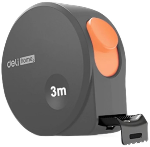 Изображение товара Строительная рулетка Deli HT8316C 3 м из стали для ремонта и строительства