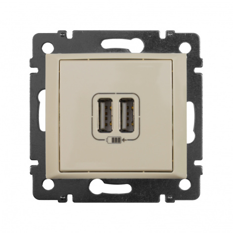 Изображение товара Зарядное устройство Legrand 774170 с двумя разъемами для быстрой зарядки